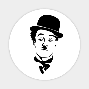 Bw Artwork Chaplin Magnet